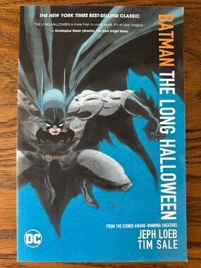 Batman: The Long Halloween Graphic Novel - Blue & Black Cover